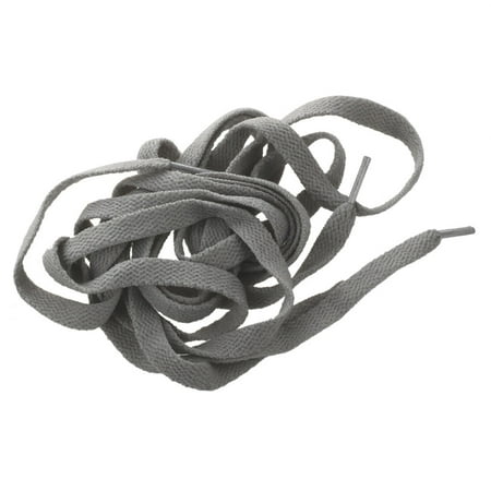 

Flat Shoe Laces Bootlaces Trainers Skate Strong Shoelaces gray