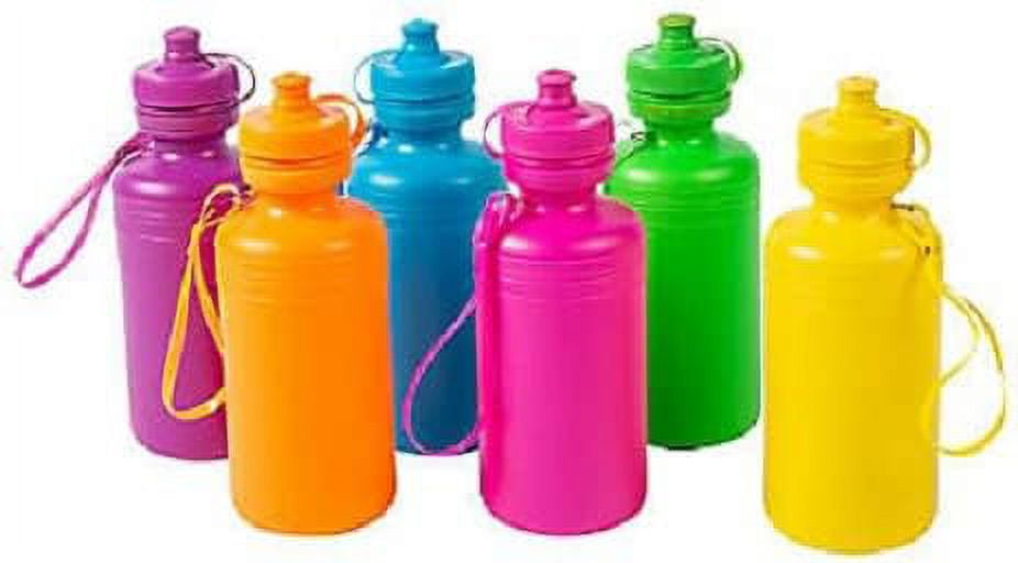 24 Neon Water Sports Bottles for Bikes