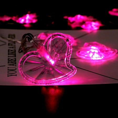 

Zpj3#2253 Mother S Day Multicolor Love Heart 10 Led Decorative String Lights Z#2253 ZG2