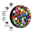 thumbnail image 4 of Kdxio Spare Tire Cover for RV Trailer, Waterproof Wheel Cover,Camper Spare Tire Cover Fit for Rv SUV Truck Travel Trailer 15 inch-Easter Eggs2, 4 of 8