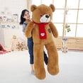 thumbnail image 3 of Osos de peluche grandes YONGSHENG con bufanda 80cm 100cm Relleno de muñecos de peluche, 3 of 5