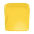 thumbnail image 6 of Kagetolytai Womens Tops Womens Tube Tops Strapless Crop Tops Basic Backless Sleeveless Bandeau Cute Summer Outfits Sexy Solid Tops Top, 6 of 7