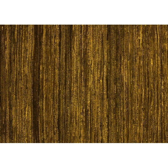 Ahgly Company Indoor Rectangle Abstract Yellow Modern Area Rugs, 5' x 8'