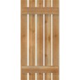 thumbnail image 5 of 18 7/8"W x 39"H TimberCraft Five 3 3/8" Boards Spaced Board-n-Batten Shutters, Rough Sawn Western Red Cedar (Per Pair), 5 of 13