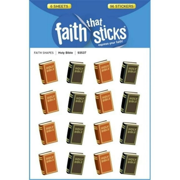 Tyndale House Publishers  Sticker - Holy Bible 6 Sheets