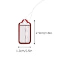 thumbnail image 5 of KAKOWELY 500Pcs Price Tag Practical Gift Tag Jewelry Tag Wine Years Tag Tag,0.98"X0.51"X0.04", 5 of 5