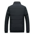 thumbnail image 3 of XMMSWDLA Blousse for Men Winter Zipper Cotton Keep Warm Pockets Jacket Top Outwear Coat, 3 of 7