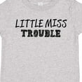 thumbnail image 4 of Inktastic Little Miss Trouble Girls Toddler T-Shirt, 4 of 5
