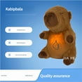 thumbnail image 2 of Davurpey Explosive Capybara Breath Glow Soothing Plush Sleeping Doll Baby Sleeping Soothing Artifact, 2 of 13