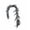 Black, variant on Fiaya Women 70.86in Artificial Black Fern Hanging Vine, Wisteria Style Faux Plant for Halloween Party Indoor Outdoor Wall Door Decoration