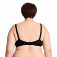 thumbnail image 4 of Curve Muse Women's Plus Size Add 1 and a half Cup Push Up Underwire Convertible Lace Bras -2PK-Black,Lt Blue-44DD, 4 of 6