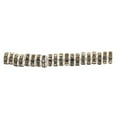 thumbnail image 1 of 100 Pieces Rhinestone Rondelles with Big Holes Charm Spacer Beads Jewelry Crystal Multi-colors Loose Bead for DIY Necklace Champagne, 1 of 8