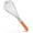 Orange, variant on U-Taste Balloon Whisk for Cooking: 18/10 Stainless Steel Kitchen Wire Whisk, Medium Heavy Duty Egg Beater, Manual Baking Mixing Tool with 8 High Flex Wires for Stirring, Blending Sauce (Black)