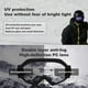 thumbnail image 4 of Ski goggles, snow goggles, anti-fog snow goggles, wide view, panoramic anti-suitcase lenses, ski and snowboard black, 4 of 5