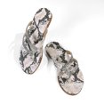 thumbnail image 5 of Samickarr Summer Slippers For Women Indoor And Outdoor Wide Summer Flat Bottom Shoes Rhinestone Flip-flops Women Flip Flops Casual Slippers, 5 of 9