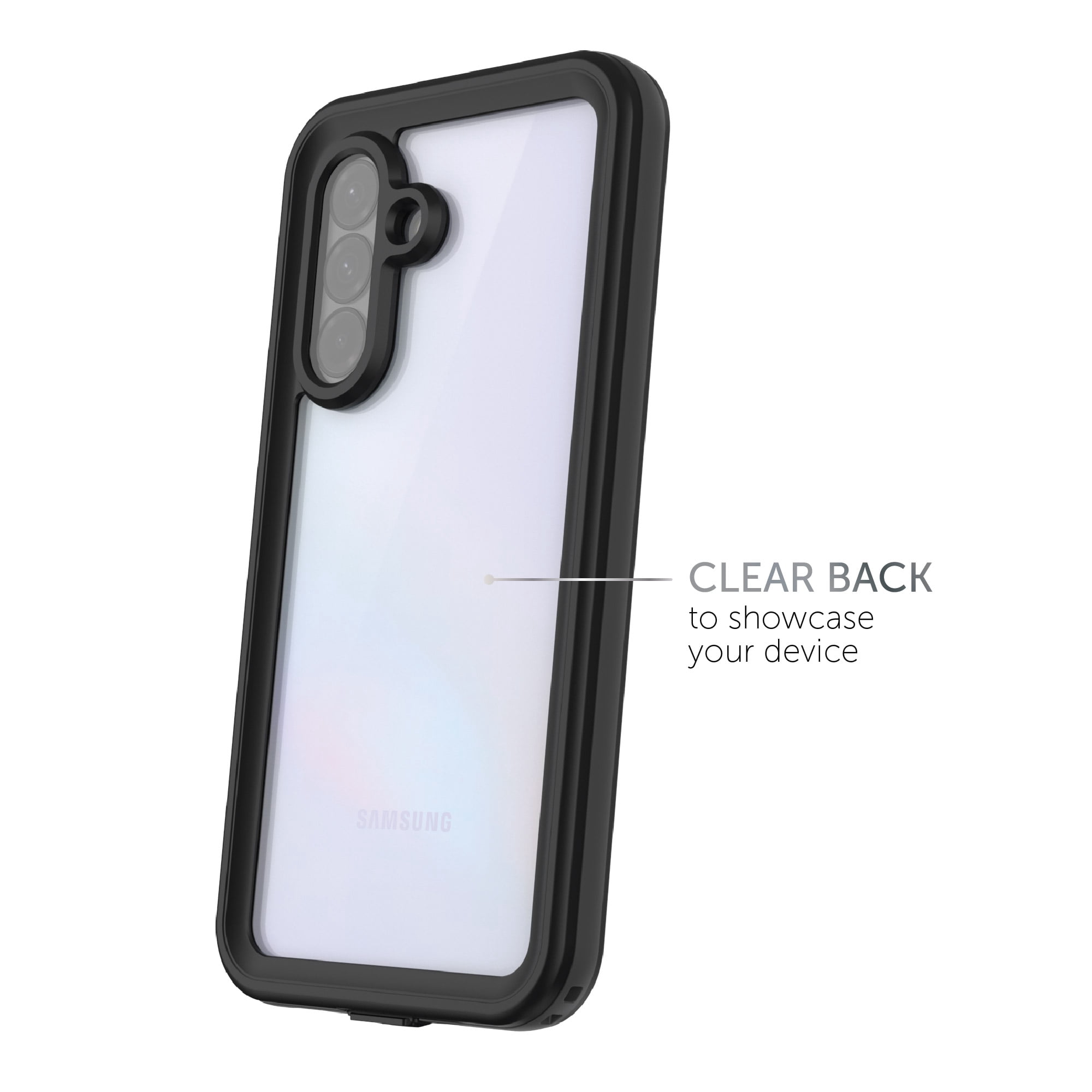Body Glove Tidal Waterproof Phone Case for Samsung A37 5G / A36 5G - Black/Gray