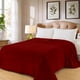 thumbnail image 2 of Cobertor Ligero Liso Matrimonial Hotelero Suave Y Calientito. MOD.ROJO CARMIN, 2 of 4