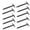 Black, variant on Heavy Duty Spiral Tent Stakes, Plastic Ground Anchors for Camping Tents Canopies Windproof Tarp Pegs for Outdoor Beach Picnic and Lawn Gardening Accessories, Black