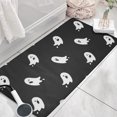 thumbnail image 3 of Ghost Boo Spooky Doormat,Durable Absorbent Halloween Indoor Outdoor 17x31.5 Inch Throw Rug for Outdoor Entrance Entry Entryway, 3 of 4
