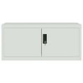 thumbnail image 2 of vidaXL File Cabinet Light Grey 90x40x145 cm Steel, 2 of 5