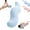 Blue, variant on Pea Pod Body Pillow for Adults, Pea Pod Body Pillow for Side Sleepers, Soft Long Hugging Pillow with Removable Washable Cover, Multipurpose Back Leg Support Pillow for Bedroom Sofa Home (Pink)
