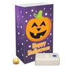 LumaBase Battery Operated Luminaria Kit with Timer, 6 Count Pumpkin