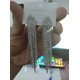 thumbnail image 1 of Pendientes de plata S925 con forma de aguja y diamantes geométricos en forma de triángulo, con borlas largas, ideales para uso diario, 1 of 6