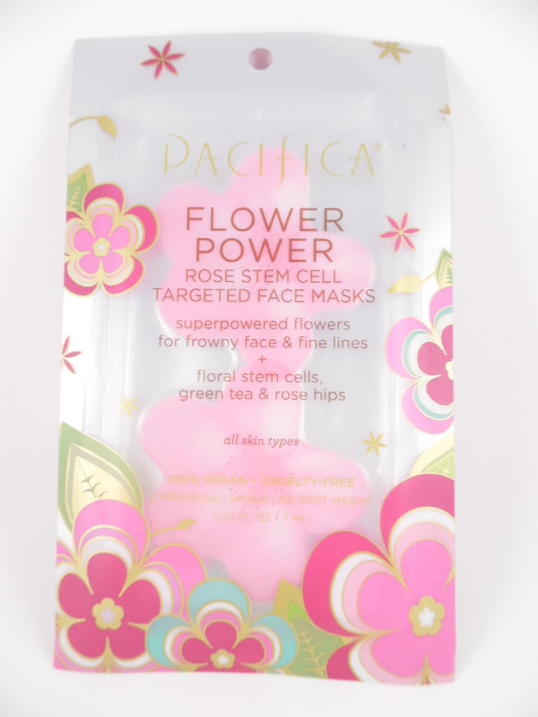 Pacifica Flower Power Rose & Peptide Targeted Face Masks 0.67oz, pack