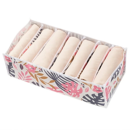 

Bedroom Dresser Drawer Organizer Collapsible Fabric Wardrobe Organisers Foldable Closet Dividers Storage Boxes for Clothes Bras Socks Ties Scarves Breathable Dustproof Odorless 7/9/12 Cell