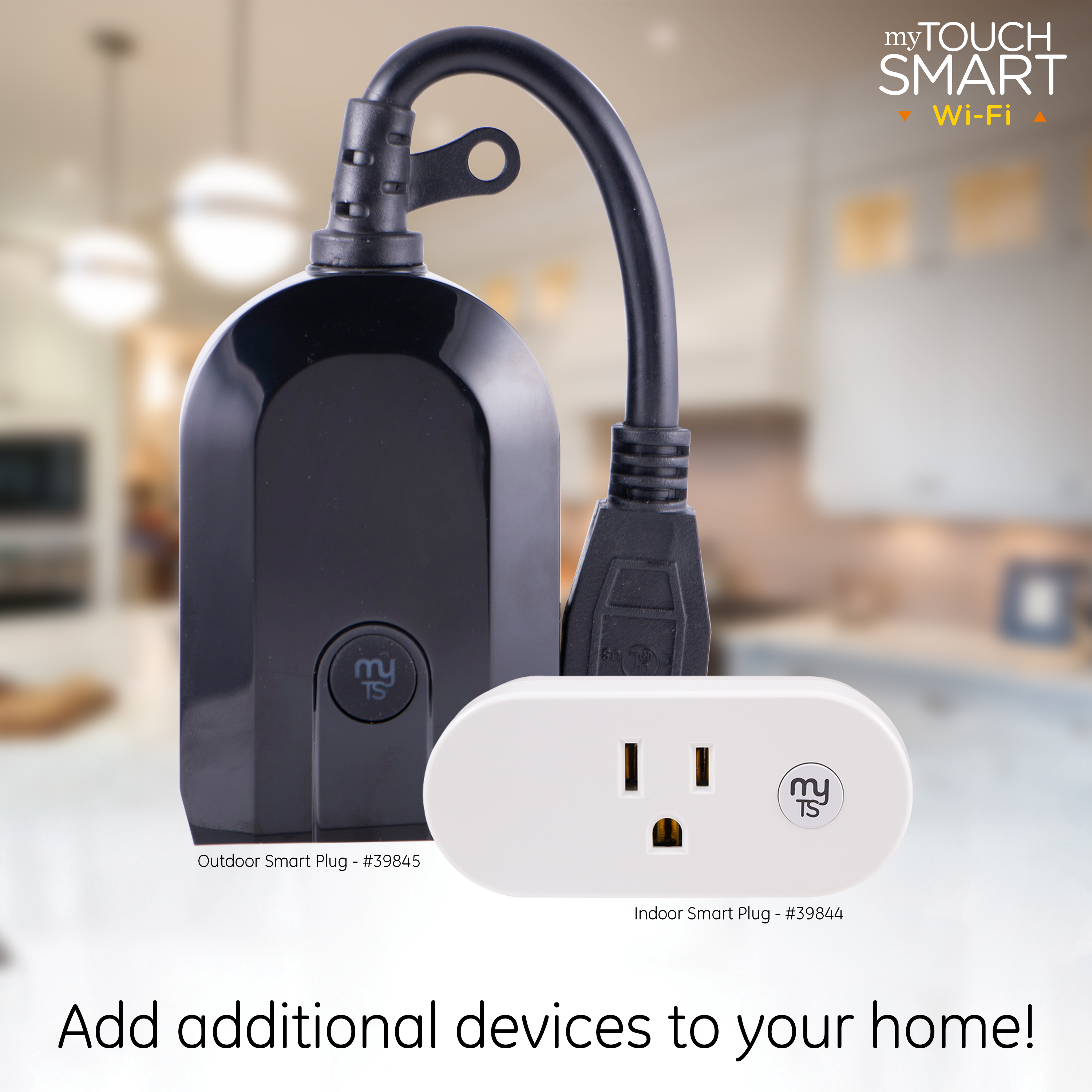 GE myTouchSmart 120-Volt 1-Outlet Indoor/Outdoor Smart Plug in the Smart  Plugs department at