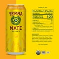 thumbnail image 4 of Guayakí Yerba Mate, Organic Energy Drink Alternative, Awakening Orange, 150mg Natural Plant Based Caffeine, Better for You Energy, No Jitters or Crash, 15.5 Oz (Pack of 12), 4 of 5
