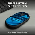 thumbnail image 2 of Logitech M340 Wireless Mouse with Limited Edition Prints, USB Receiver and Silent Clicks, Blue Galaxy, 2 of 8