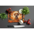 thumbnail image 3 of Carolines Treasures DAC1066LCB 15 x 12 in. Unisex Rhodesian Ridgeback Fall Glass Cutting Board - Large, 3 of 5