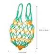 thumbnail image 2 of DEEPCRAFF 2Pcs Basketball Mesh Net Bag with Nylon Material for Daily Use and Outdoor Activities, 2 of 7
