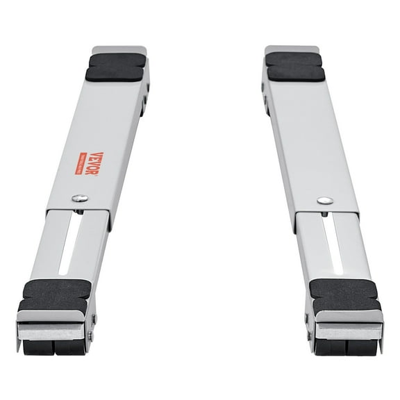 660 lbs Capacity Appliance Moving Rollers - Universal Fridge, Dishwasher, Washing Machine Stand with Wheels - Heavy Duty White Dolly