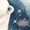 thumbnail image 3 of Starry Polar Bear Chiffon Yarn Silk Hair Scarf for Women - Breathable Translucent Lightweight Wrap Shawl - 180x73cm Size Accessory, 3 of 6