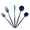 Blue, variant on 20-Piece 18/10 Stainless Steel Flatware Silverware, Include Knife Fork Spoon Service for 4,Healthy & Eco-Friendly