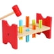 thumbnail image 3 of Banco de madera para golpear con mazo, mesa interactiva para golpear, actividad de aprendizaje temprano para niños en edad preescolar, regalo de, 3 of 9