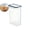 Clear-L, variant on Clear Airtight Food Storage Containers with Lids – Stackable Plastic Pantry Canisters– Leak-Proof, Dishwasher Safe for Rice, Pasta, Cereal & Coffee