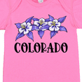 thumbnail image 4 of Inktastic Colorado Columbine Flowers Boys or Girls Baby Bodysuit, 4 of 5