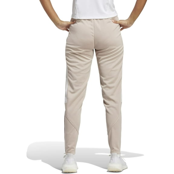 adidas Womens Tiro Pants Size X-Small Color Wonder Taupe/White