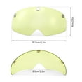 thumbnail image 4 of Light Mountain Bike Helmet Motorcycling Helmet With Back Light Detachable Magnetic Visor Extraviolet Protective For Men Women, 4 of 7