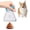 B, variant on Portable Handheld Dog Poop Scooper Portable Foldable Potty Holders Garbage Bag Pickup Clip Included-Best for Medium to XLarge Pets