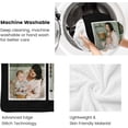 thumbnail image 4 of AISENIN Custom Blankets with Photos Text Personalized Picture Blanket Customized Blankets with Photos Collage Throw Blanket Gifts for Mom Dad Friends Kids Adults Birthday Fathers Mothers Day Christmas, 4 of 5