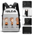 thumbnail image 2 of Hilda Backpack Essentials Kit 17 Inch Bag Plus Snack Tote and Pen Organizer, 2 of 4