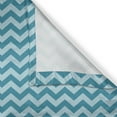 thumbnail image 5 of Ambesonne Chevron Grommet Curtain, Sea Colored Zigzags, 50" x 120", Teal Pale Blue, 5 of 6