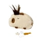 thumbnail image 2 of Estuche de lápices de carpincho de peluche con cremallera, material escolar multiusos Beige, 2 of 9