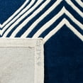 thumbnail image 6 of SAFAVIEH Chatham Shaelyn Geometric Wool Area Rug, Dark Blue/Ivory, 4' x 6', 6 of 10