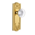 thumbnail image 7 of Grandeur Parbor_Psg_234 Parthenon Solid Brass Rose Passage Door Knob Set - Bronze, 7 of 7