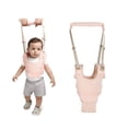 thumbnail image 3 of Andador portátil para bebés pequeños, juguete para bebés pequeños, andador ajustable con soporte para cinturón, andador para bebés de 7 a 24 meses (rosa), 3 of 4